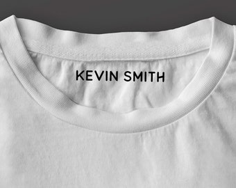 Custom Fabric Name Stamp: Washable Ink for Clothes