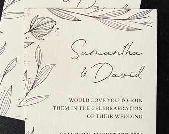 Wedding Invitation Stamp For DIY Wedding Invites
