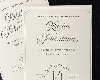 Wedding Invitation Stamp For DIY Wedding Invites