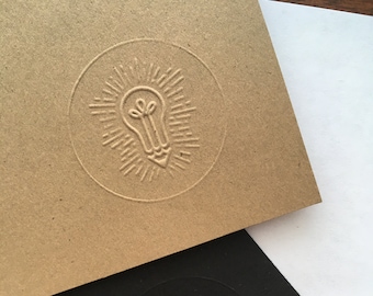 Custom Logo Paper Embosser: Personalized Branding Stamp