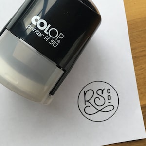 Custom Logo Stamp: Self-Inking Rubber Stamp