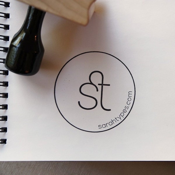 Business Logo Stamp - Your Logo on a Custom Rubber Stamp