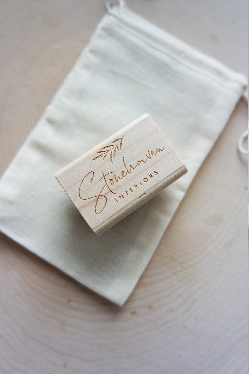 Logo Rubber Stamp Custom Logo Stamp from your Design or Logo Business Custom Stamp Custom Stamper image 6