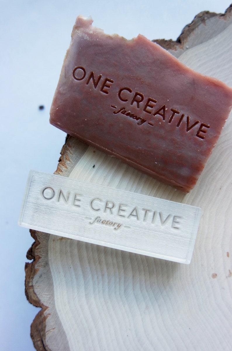 Custom Soap Stamp Personalized Soap Stamp For Homemade Soap DIY Soap Making Kit Brass Soap Stamp To Imprint Personalized Soap Signature Stamp Custom Logo Soap Stamp Soap Gift For DIY Lovers