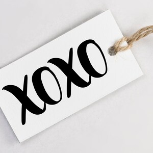 Timbro XOXO - Timbro di gomma con lettere a mano - Imballaggio di spedizione fai-da-te