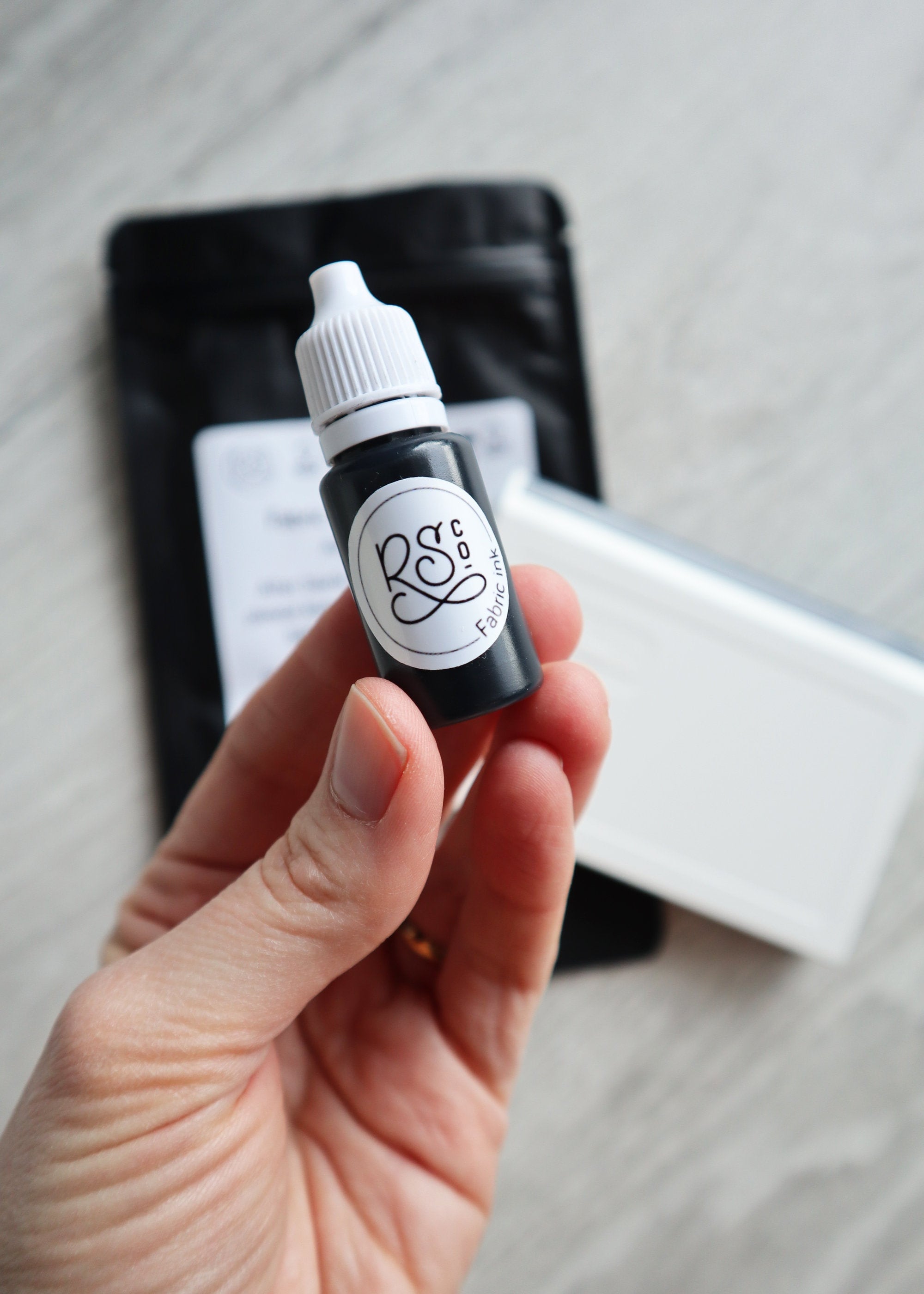 Fabric Ink for Stamping 25 g Washable Fabric Ink Pad for Etsy