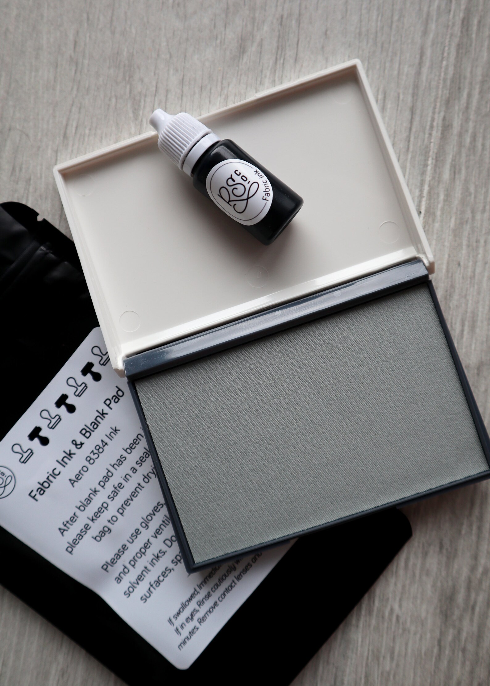 Fabric Ink for Stamping 12.25 Ml Washable Fabric Ink Pad for Etsy