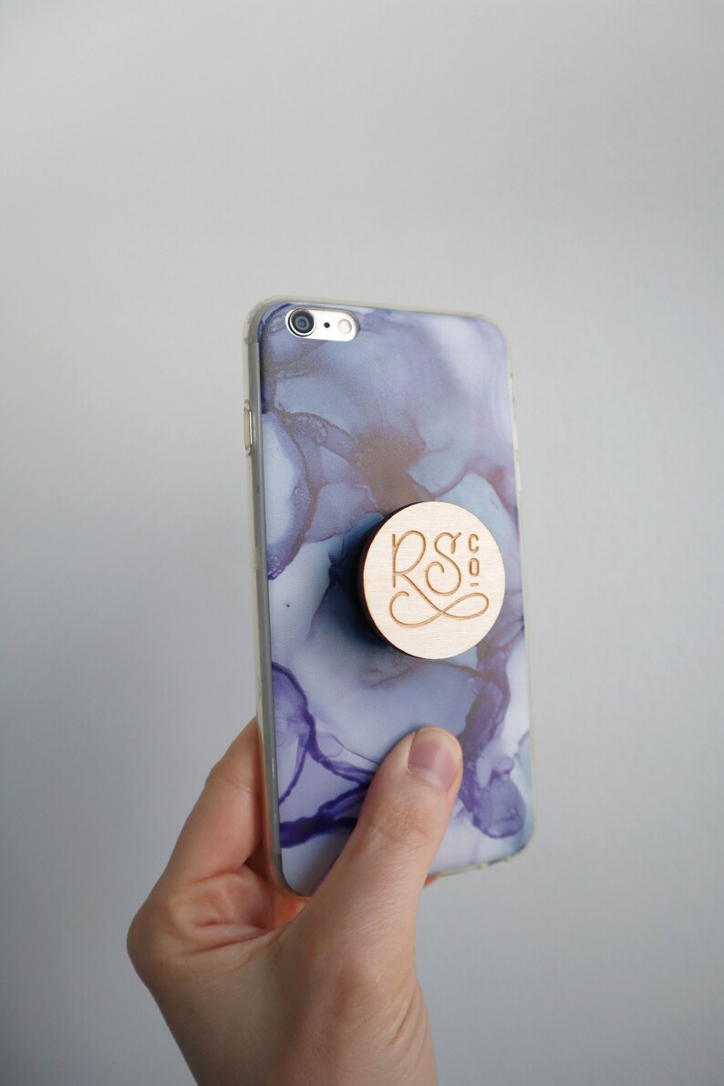 custom-logo-pop-socket-customized-wood-pop-socket-wood-etsy