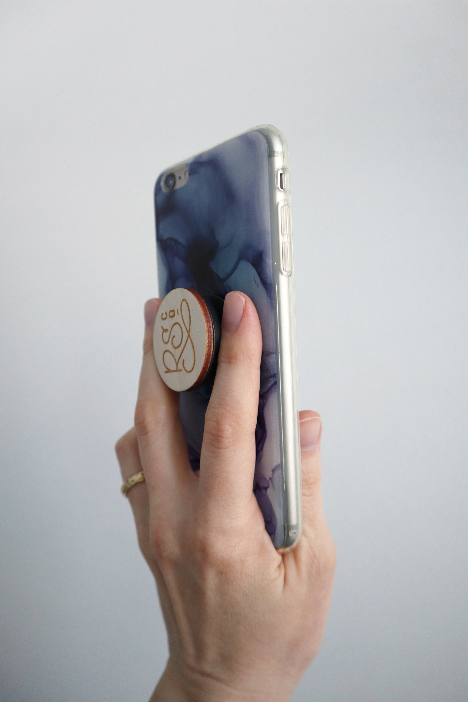 custom-logo-pop-socket-customized-wood-pop-socket-wood-etsy