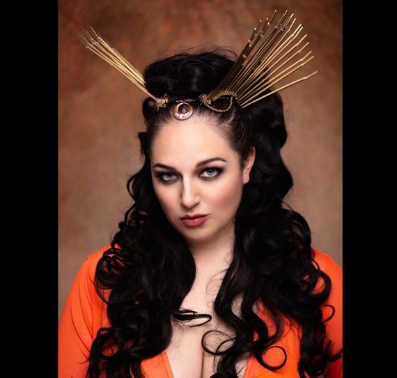 Ziptie Headpiece Headdress Banana Clip Long Hair Thick Etsy