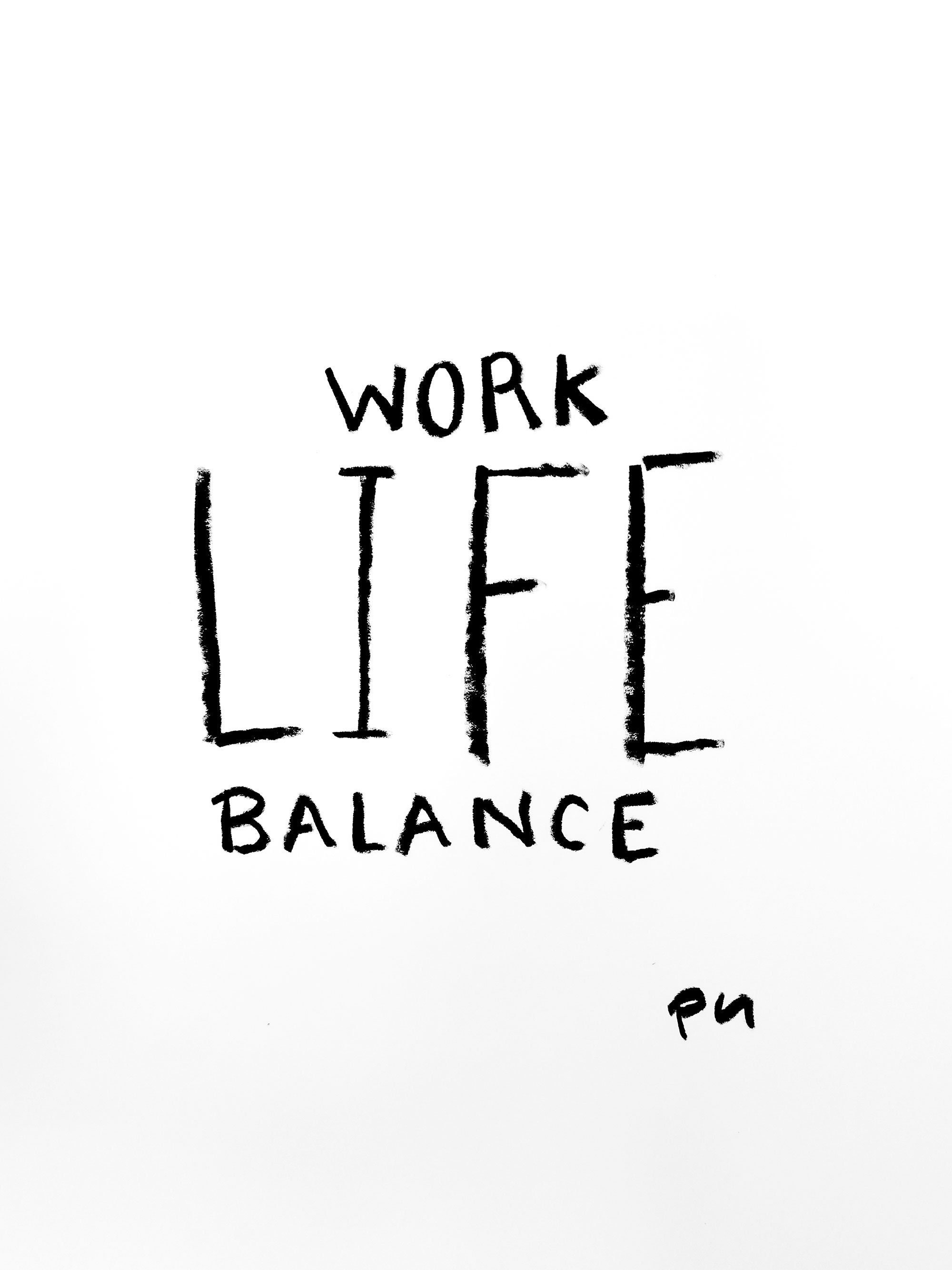 Work Life Balance Original Art - Etsy