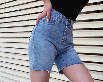 High Waisted Denim Shorts Etsy High Waisted Denim Shorts Etsy
