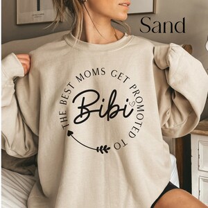 Bibi Sweatshirt, Holiday Gift for Bibi, Bibi Gifts, Bibi Gift, Pregnancy Reveal, Bibi Shirt, Mothers Day Gift for Bibi, Bibi Sweat Shirt