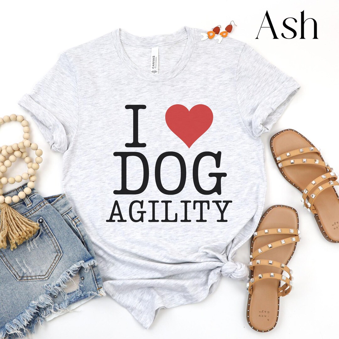 I Love Dog Agility, Dog Agility Gifts, Agility Dog Mom Gift, Agility