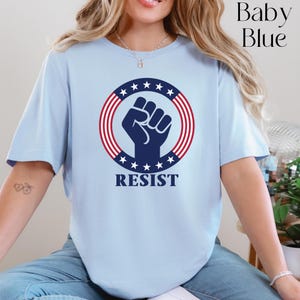Resist Shirt, Protest Shirt, Fourth of July Shirt, Independence Day, Democrat 4th of July, , Liberal Shirt, Anti-Trump, Anti Trump Shirt,FDT