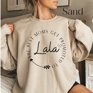 Lala Sweatshirt, Lala Gifts, Holiday Gift for Lala, Gift For Grandma, Promoted To Grandma, Pregnancy Reveal, Mothers Day Gift for Grandma