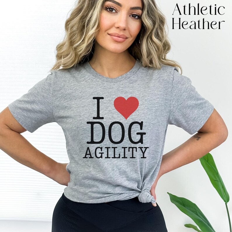 I Love Dog Agility, Dog Agility Gifts, Agility Dog Mom Gift, Agility