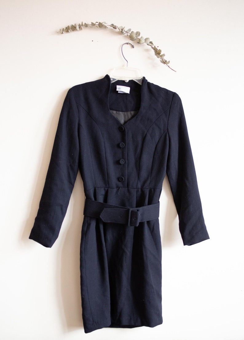 Vintage Black Laura Ashley Dress image 2