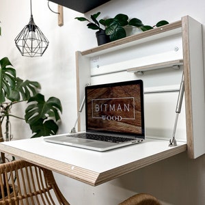 Small online desk area