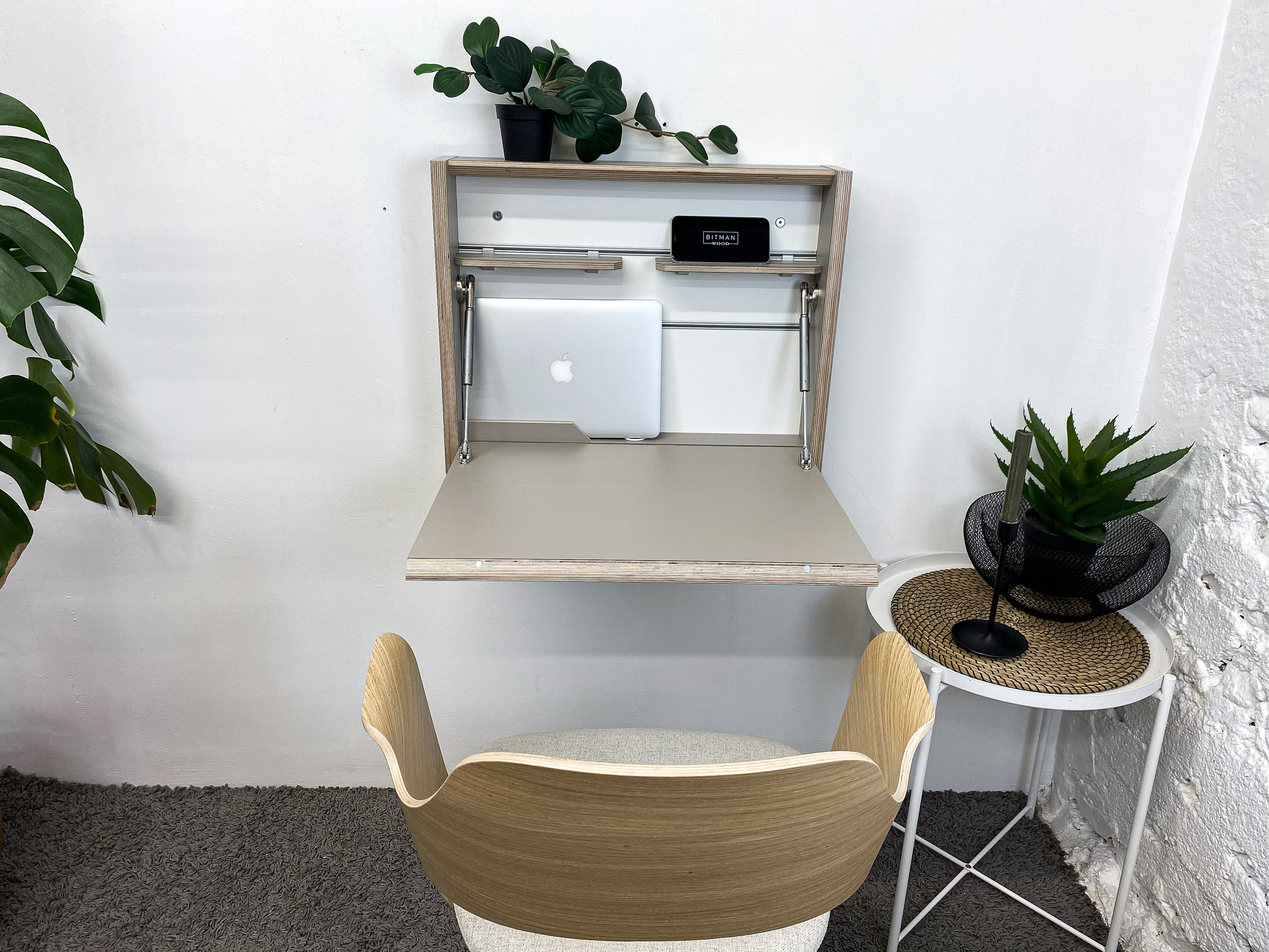 Small Folding Desk Desk Organizer Wall Mounted Home Office Etsy Australia