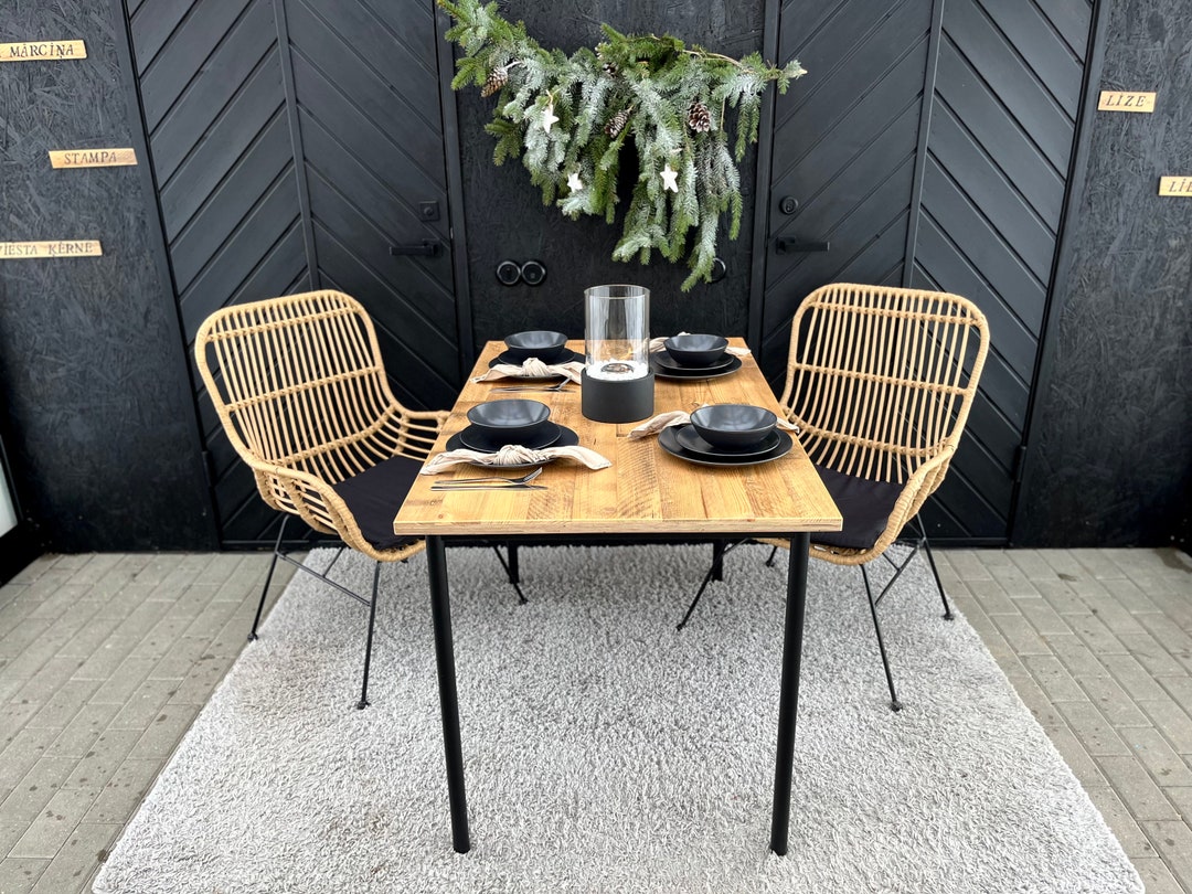 Reclaimed Wood Dining Table Kitchen Table Restaurant - Etsy