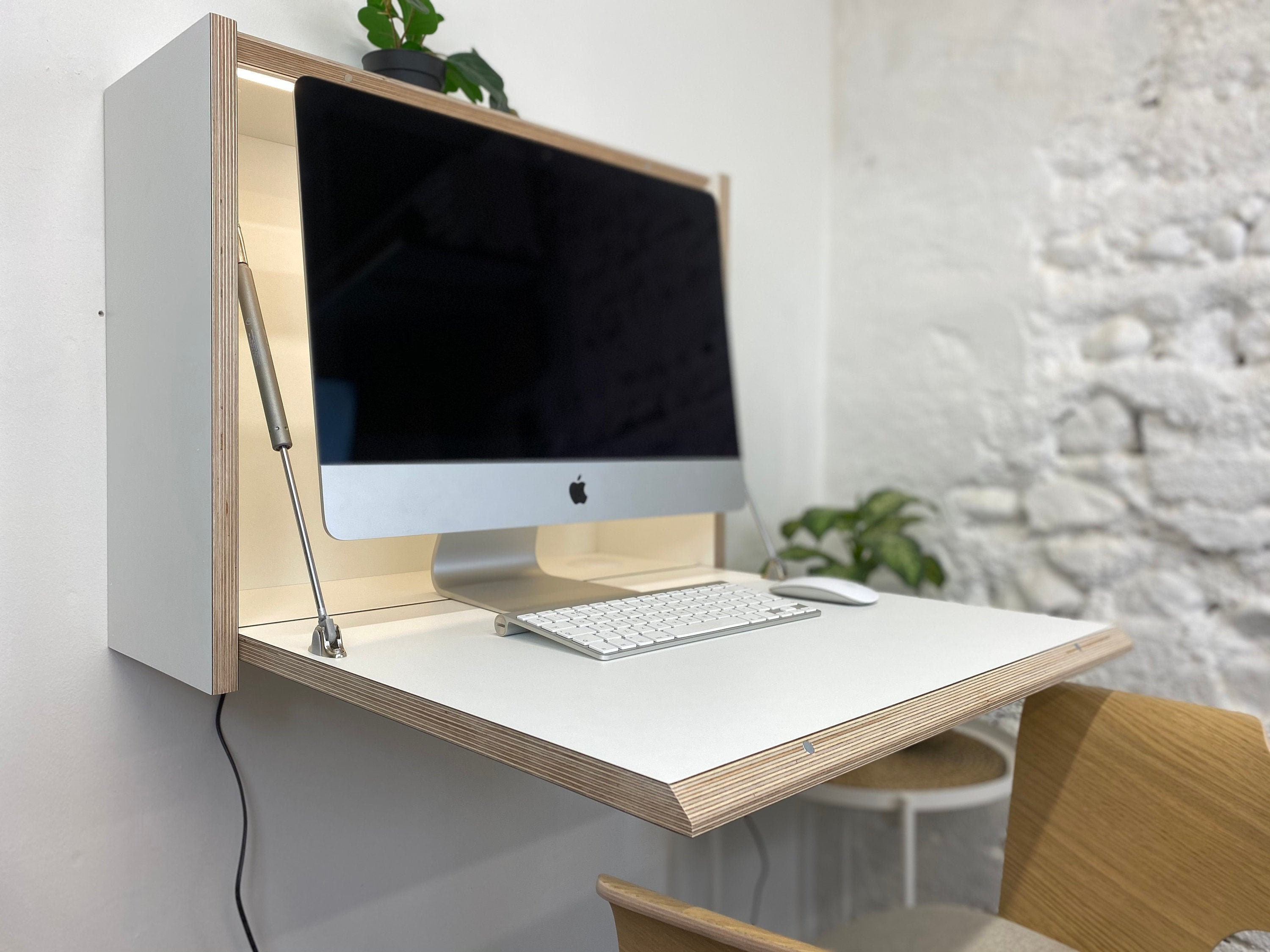Work from home desk foldable deals
