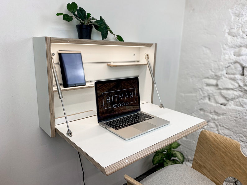 Original Desk Wall Mounted Folding Desk - Thumbnail 2
