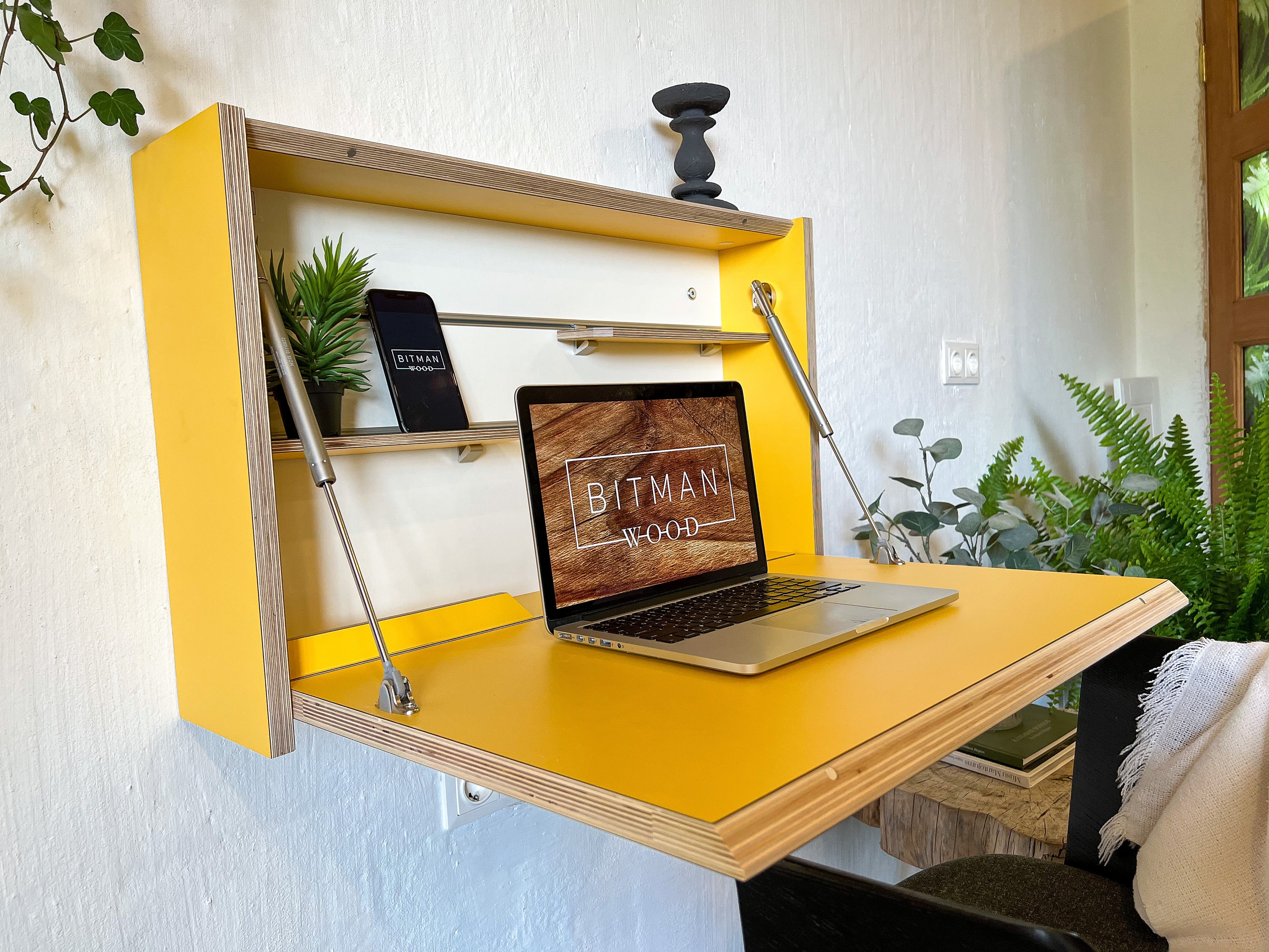 Study wall desk deals