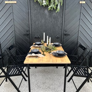 Reclaimed Wood Dining Table Modern Table Restaurant Furniture Coffee