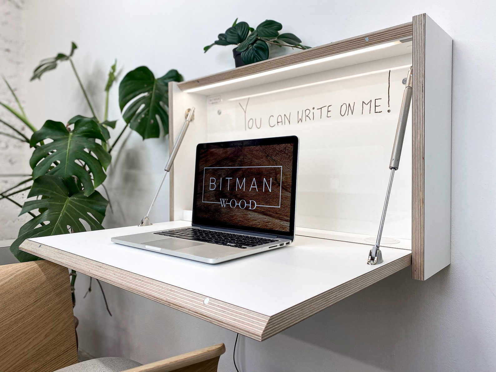 Wall Desk Drop Down Folding Desk Space Saving Desk Wall Etsy