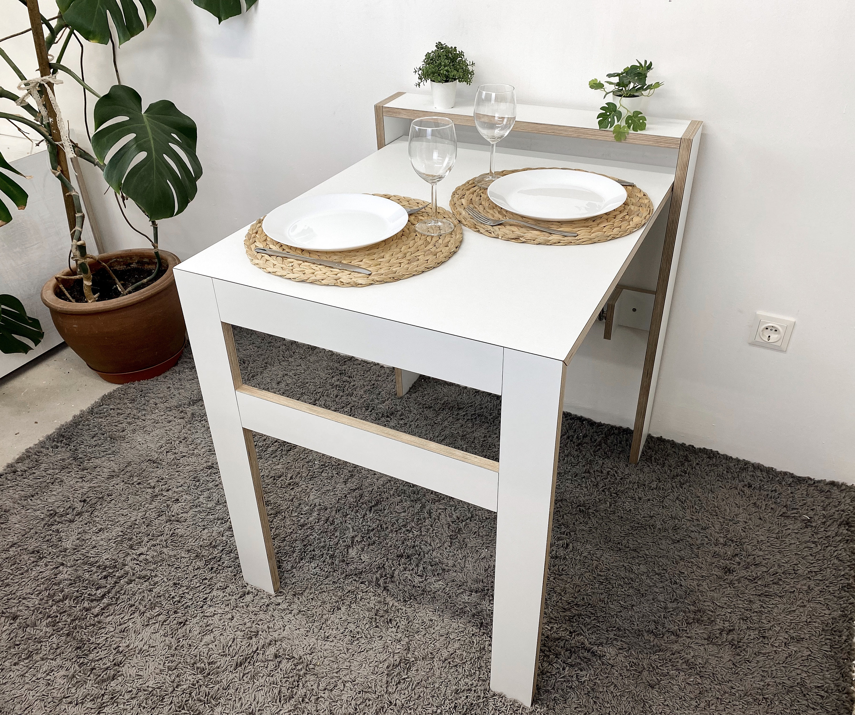 Dining Table Modular Desk Kitchen Table Modern Desk Space Etsy