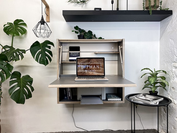 Etsy wall mounted online desk