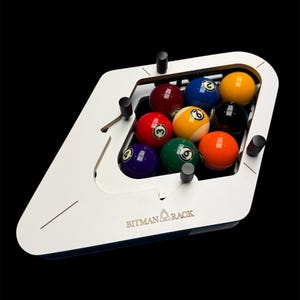 BitmanRack 9-BALL LITE• Pool Billiard Triangle Rack Precision Alignment Accesories