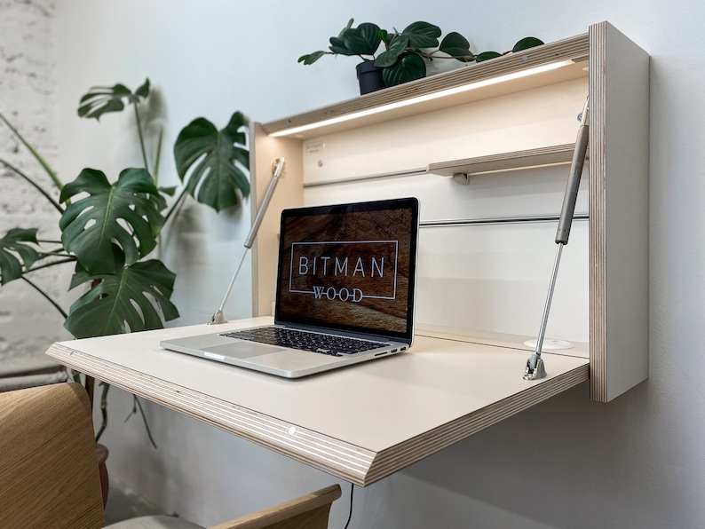 Original Desk Wall Mounted Folding Desk - Thumbnail 3