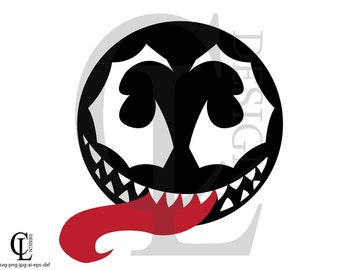 Venom face | Etsy