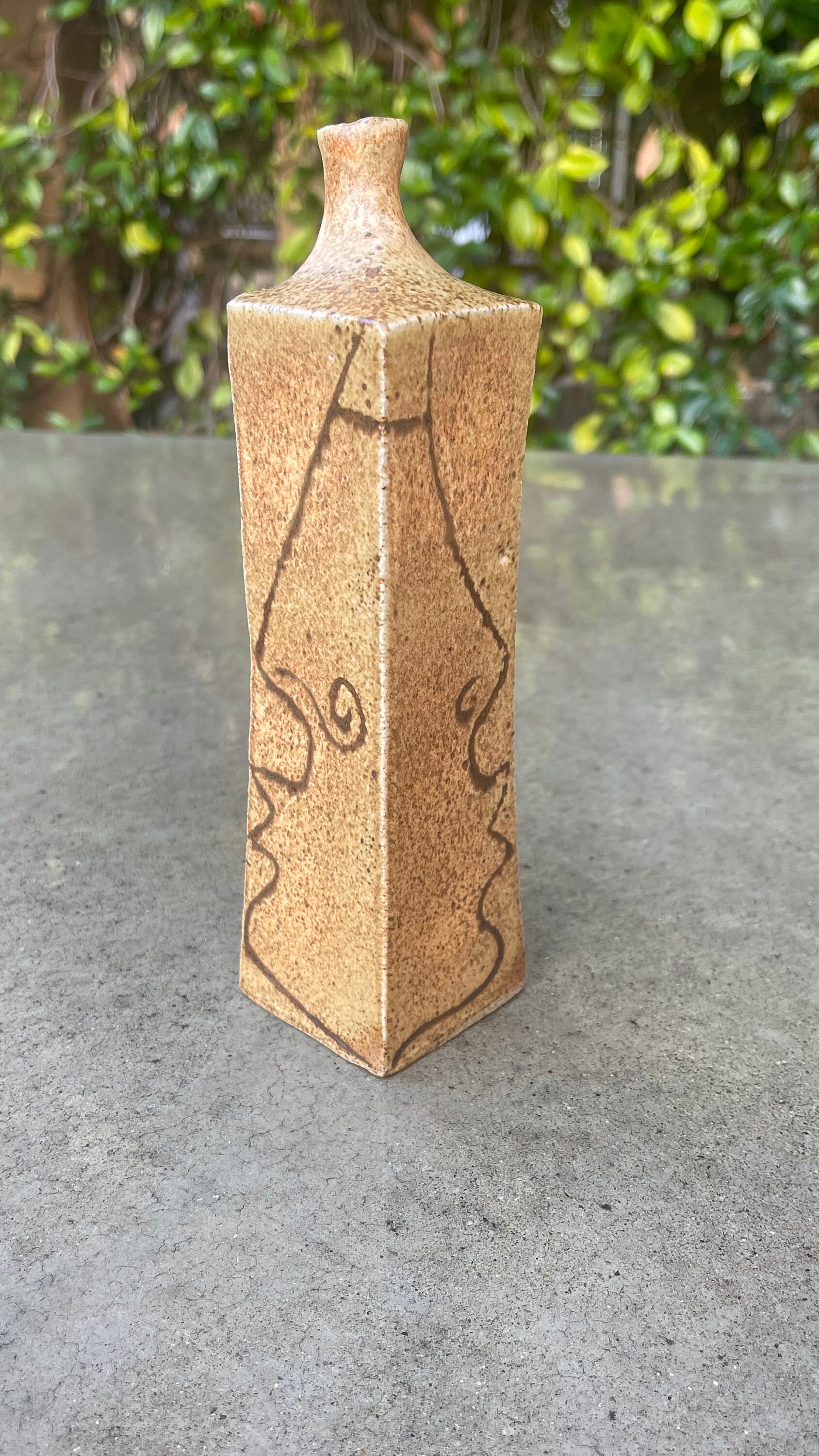 Vintage Mid Century Modern Studio Pottery Vase, 1960s Picasso Style - Etsy