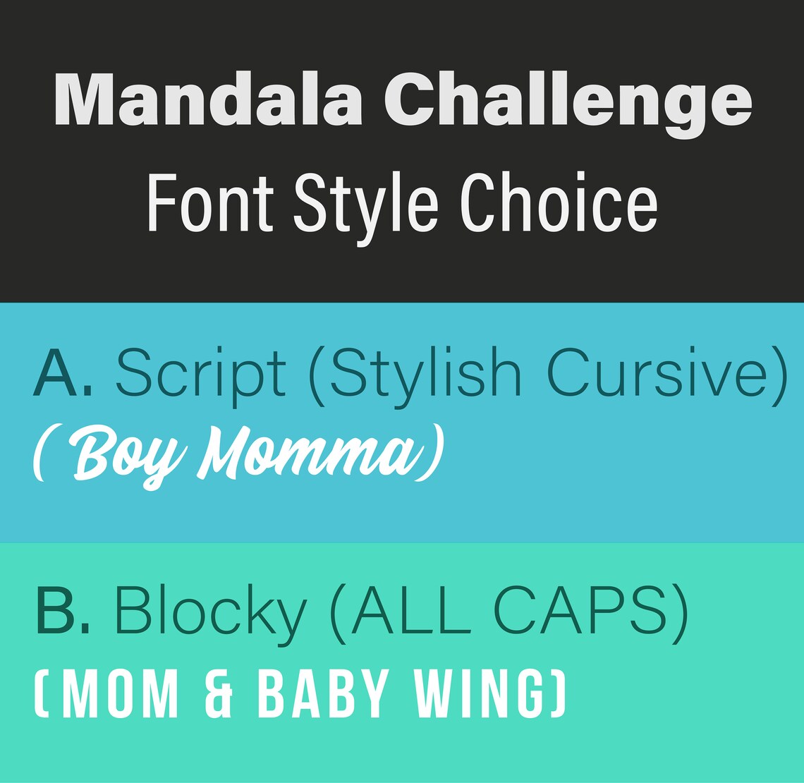 Make Your Own Custom Coloring Poster example: Boy Momma - Etsy