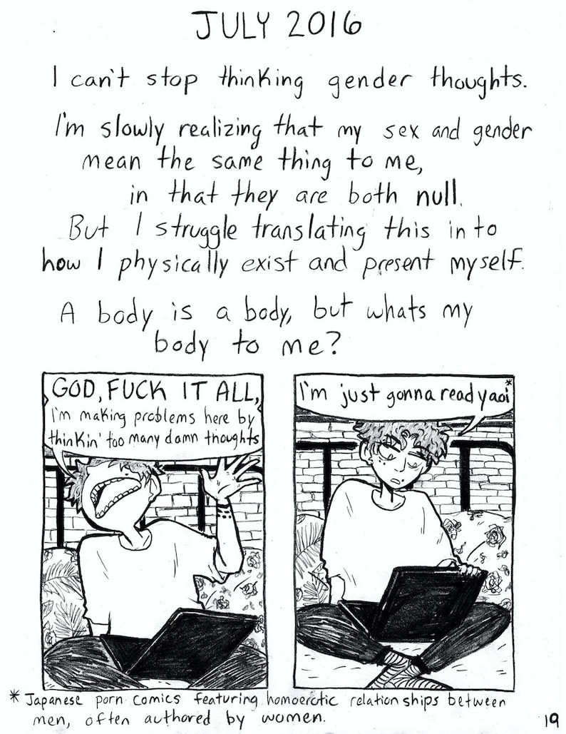 TITTYCHOP BOOBSLASH trans memoir comic top surgery book image 4