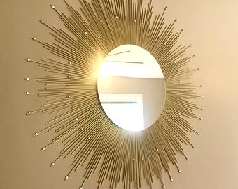Starburst Mirror Etsy Starburst Mirror Etsy