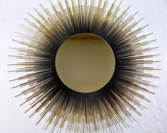 Sunburst Mirror Sunburst Mirror, Large Round Gold Sun Mirror