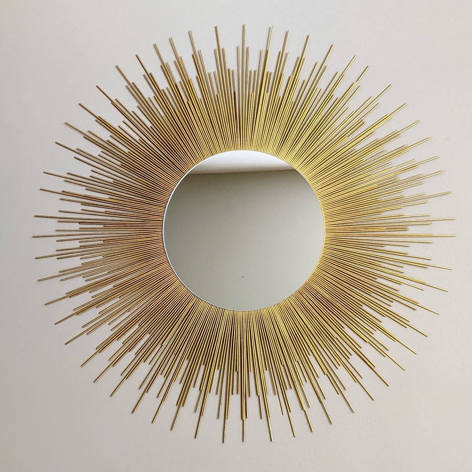 Extra Large 36 GOLD Sunburst Mirror Starburst Mirrors Home Etsy
