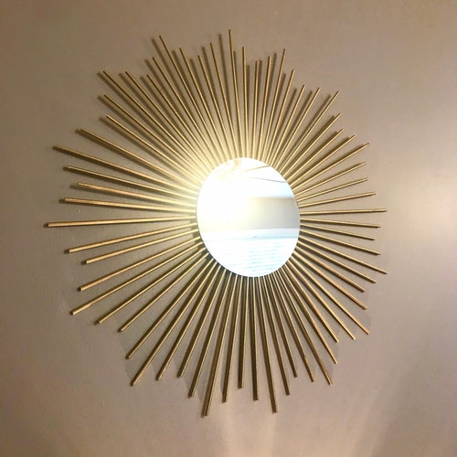 29 Gold Glamorous Sunburst Mirror Wall Mirrors Etsy