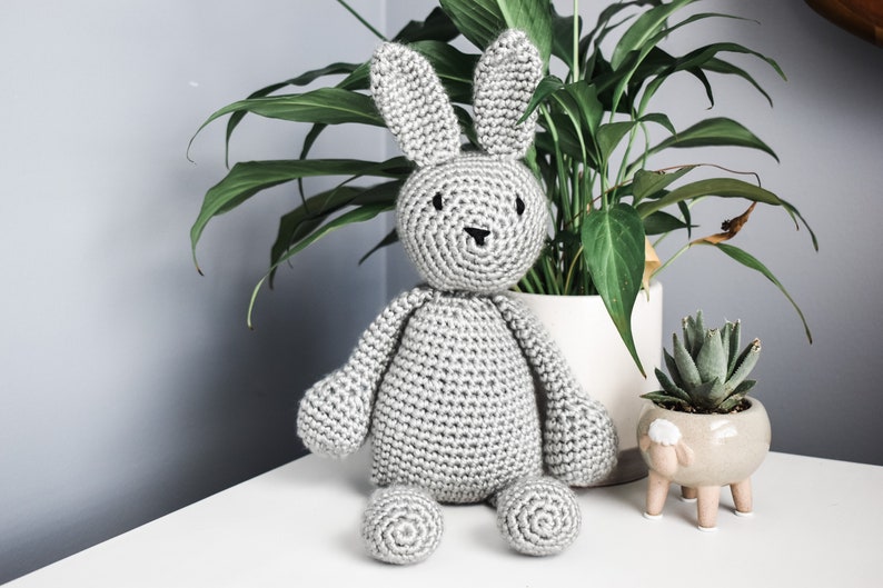 Crochet Bunny Pattern DIY Rabbit Crochet Pattern Crochet image 4
