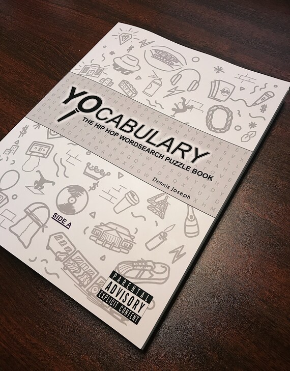 Yocabulary The Hip Hop Word Search Puzzle Book Etsy