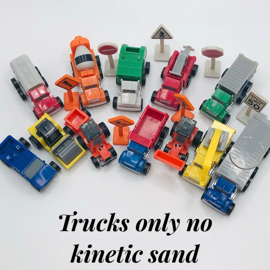 Miniature Toy Trucks Truck Party Favors Mini Trucks Truck Etsy