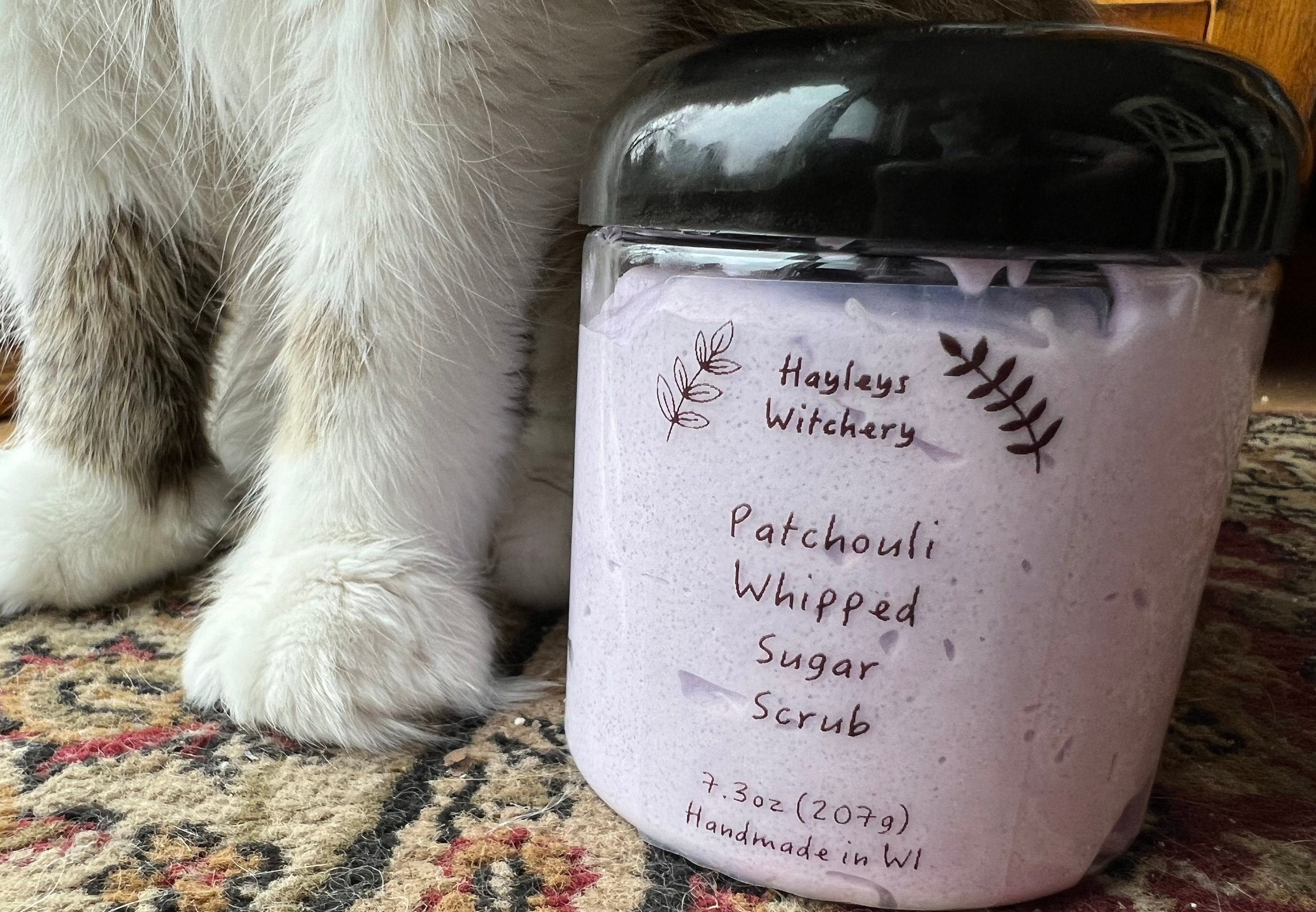 Patchouli Foaming Sugar Scrub