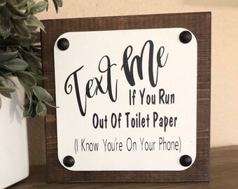 Funny Bathroom Decor Etsy