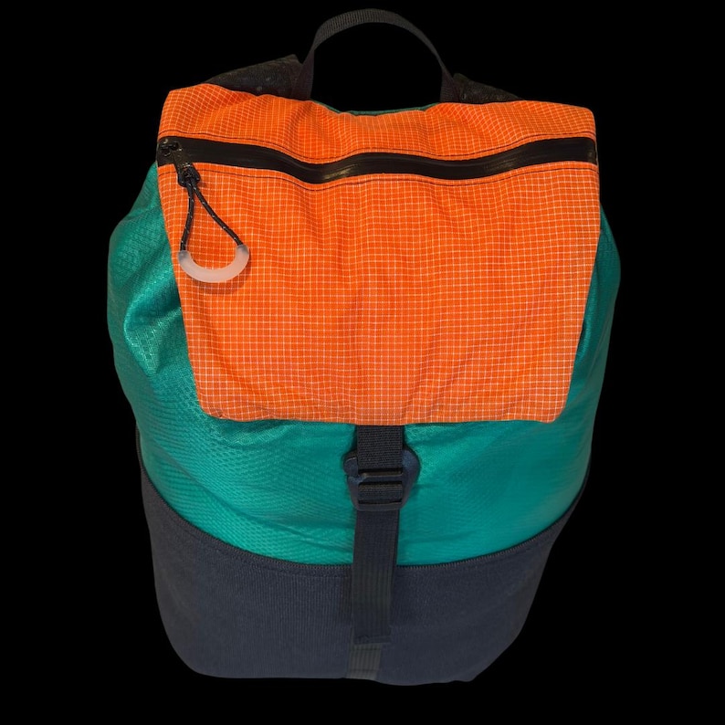 Patterned Packable Backpack Ultralight Packable Day Pack Sewing Pattern and Tutorial - Etsy