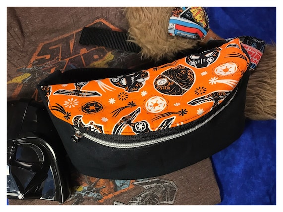 Adult Star Wars Fanny Pack Bum Bag Hip Bag Glow in the Dark Dia De