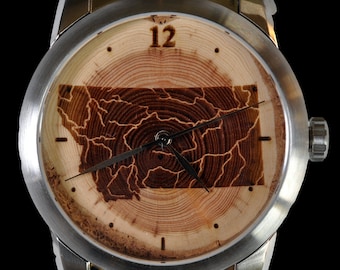 Rivers Through Time Wood Gift Watch, Watch Collector, Anniversary Gift, Gift for Son, Husband, Father.